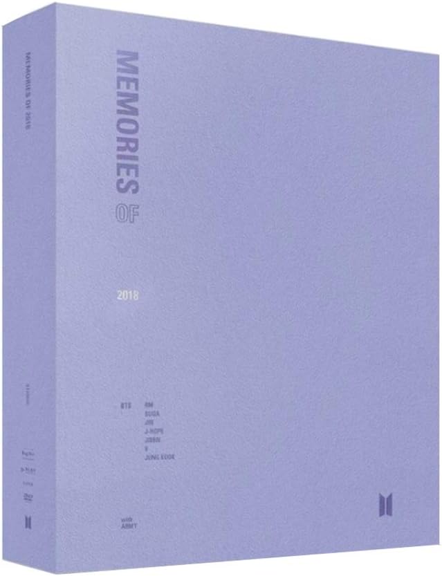 Bangtan Boys BTS Memories of 2018 (Incl. Weply Gift + BTS Acrylic Photocard)