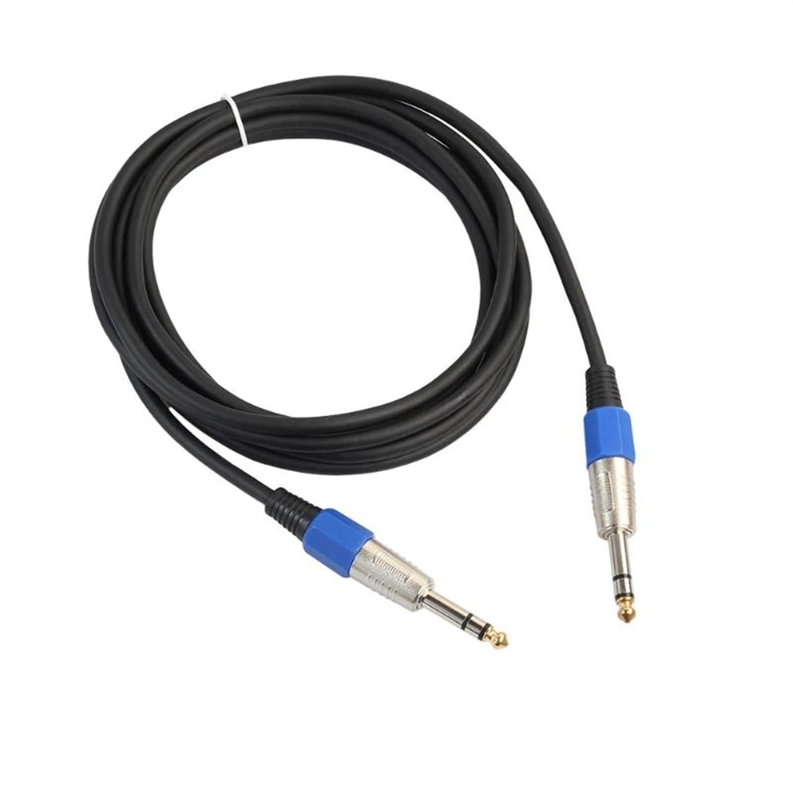 6,35 Mm Ekranowany Kabel Audio Z Redukcją Szumów Z Męskiego Na Męskie Do Miksera Wzmacniacz Mikrofonowy Do Gitary Elektrycznej Kabel do Instrumentów Gitarowych (Color : 5m)