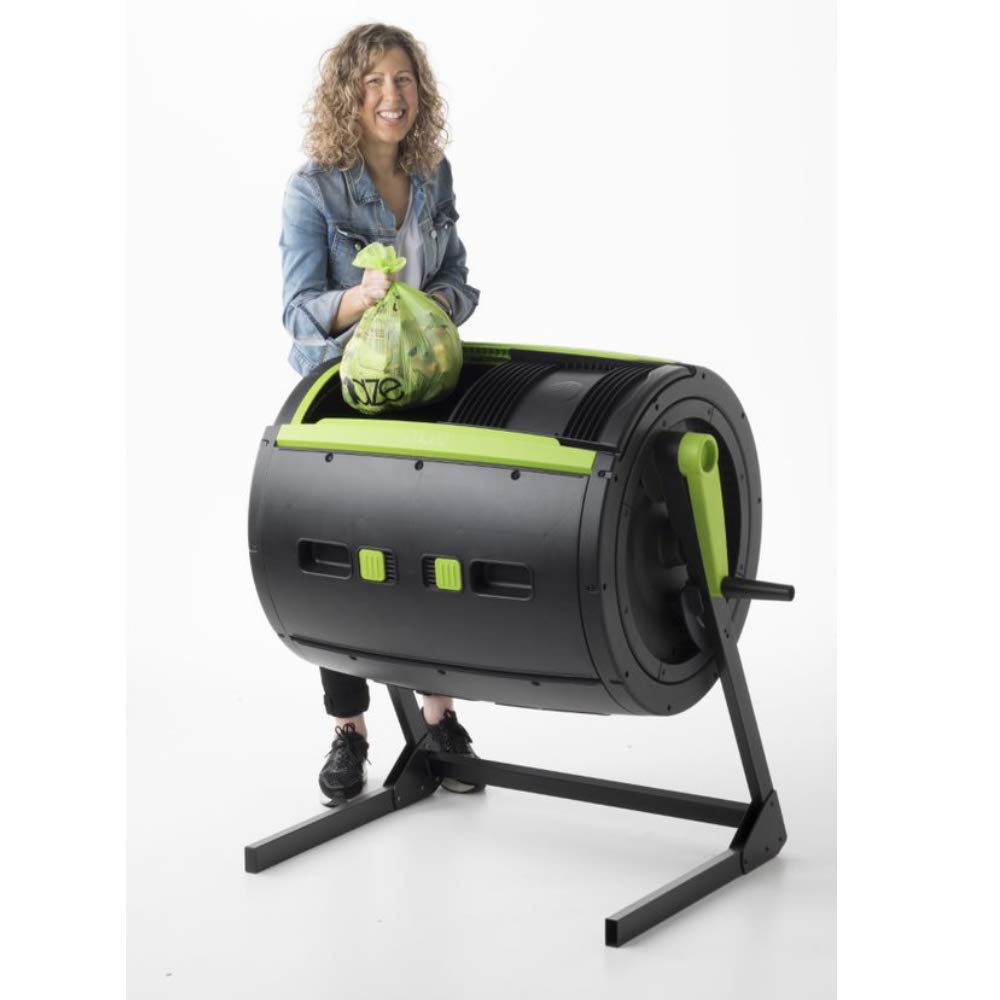 Maze 245 Litre Compost Tumbler, Outdoor Composting, Garden Compost Bin