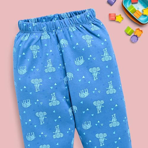 Image of LuvLap Baby Boys & Girls 100% Cotton Pyjama Pack of 3