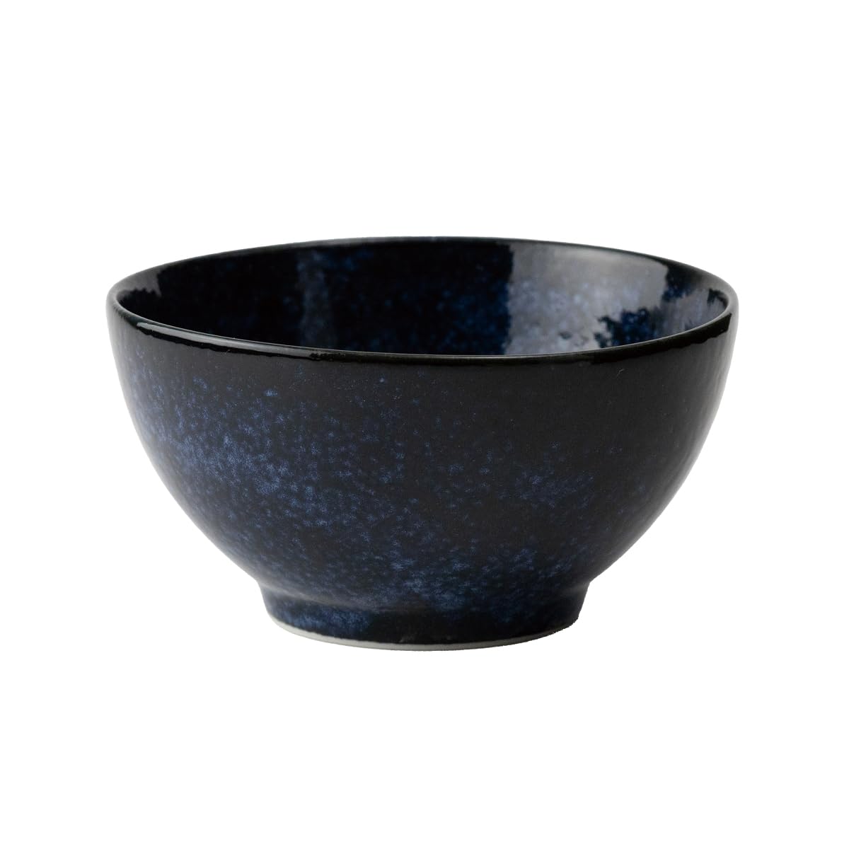 Asahi Koyo Tea Bowl, Ceramic, Mino Ware, Navy, Diameter 11.4 cm x Height 6 cm, 1-piece, Dishwasher Safe, Microwave Safe, CPB24-01