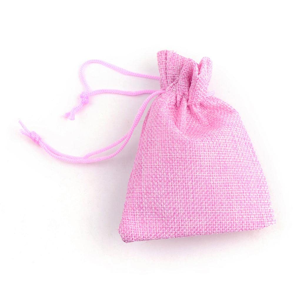 Libby's Market Place It's a Girl Baby Shower Glass Charms with Pink Gift Bag, Multi, Small - Image 3