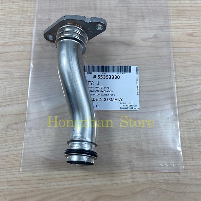 Auto Part - Engine Coolant Water Oil Cooler Pipe For Chevrolets Cruze Sonics Aveo OPELs Astra Zafira A16XER Z18XER 55353329 55353327 55353330 (55353330 1pcs)