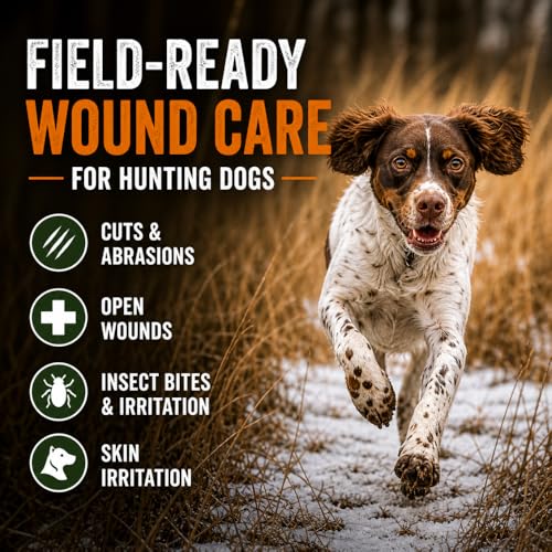 Image of Healthy Ponds Dr. Connie's Natural Solutions Wound Repair & Care for Sporting Dogs | Veterinarian Formulated Skin Care Solution | Promotes & Enhances Skin Healing