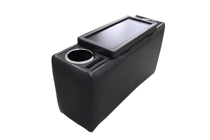 【宮城】コンソールBOX棚（載せるタイプ）&保冷庫蓋【ブラックレザー】 スマートコンソールBOX – シーエー産商