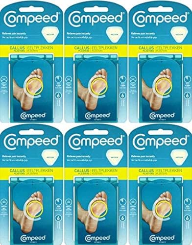 6 x Compeed Lima 6 tamaño mediano tiritas