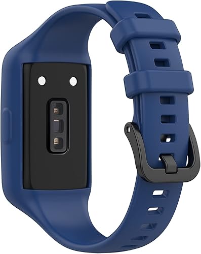 Miniatura 3 de Paquete de 4 correas de silicona compatibles con Huawei Band 7, correas de repuesto de liberación rápida para Huawei Band 7
