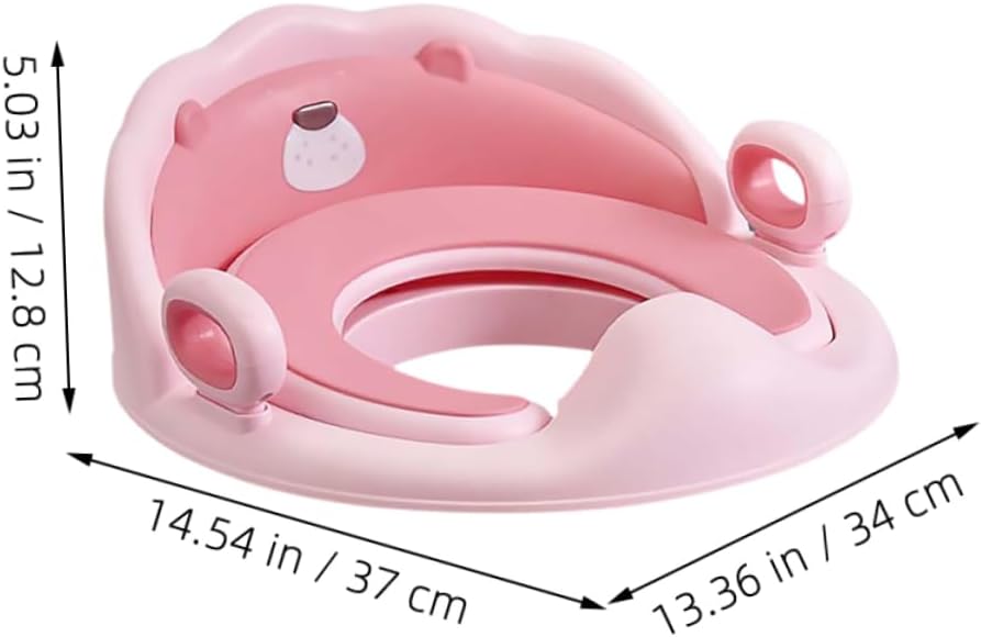 Totority Booster Seat for Boys and Girls Soft Tpe Cushion Non-slip Portable Potty Seat Removable Ladder Boy Girl