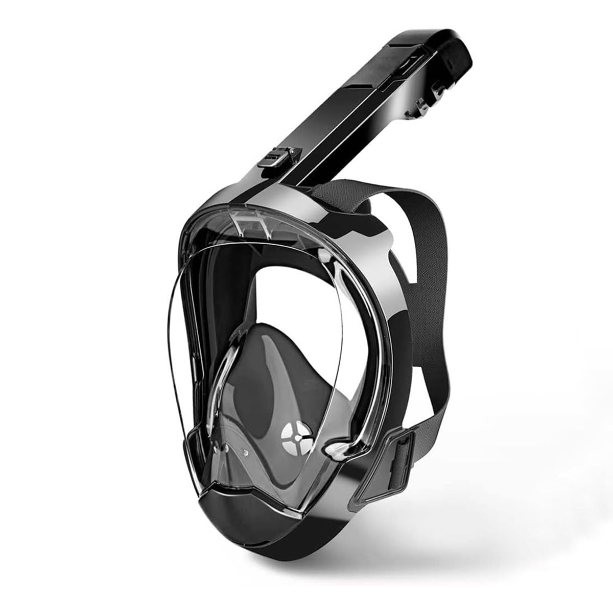 OLYSPM Mascara Buceo,Mascara de Buceo,Mascara Snorkel Antivaho y Antifugas,Máscara de Buceo con Visión Panorámica de 180° con Tubo Desmontable para Guardarla y Transportarla Fácilmente