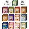 Twinings Herbal Tea Variety Pack - 26 Individually Wrapped Herbal Tea Bags Variety Pack Sampler, 13 Flavors, Caffeine Free (1 Count (Pack of 26))