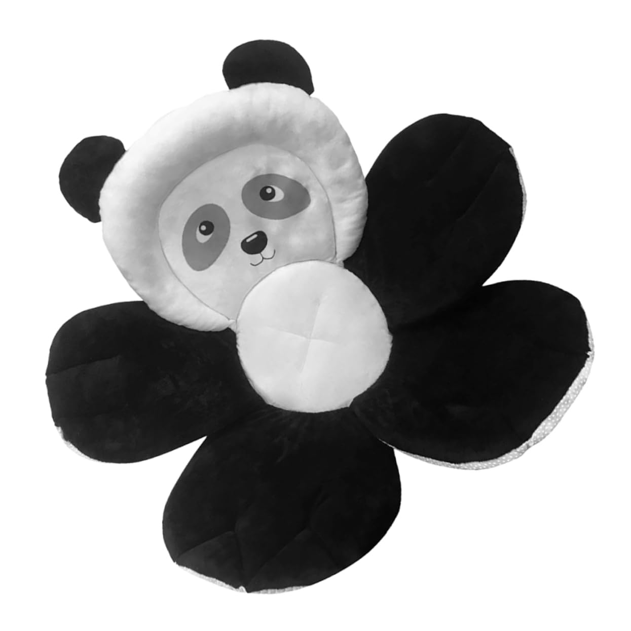 Alfombrilla antideslizante de panda para baño de bebés cojín lavable y cómodo de bañera