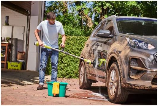 Miniatura 2 de RYOBI - Cepillo telescópico motorizado 18 V - diámetro 5.906 in - 210 rpm - pluma de 3.3 ft a 4.6 ft - Protección de la batería IPX7 - Viene con 1