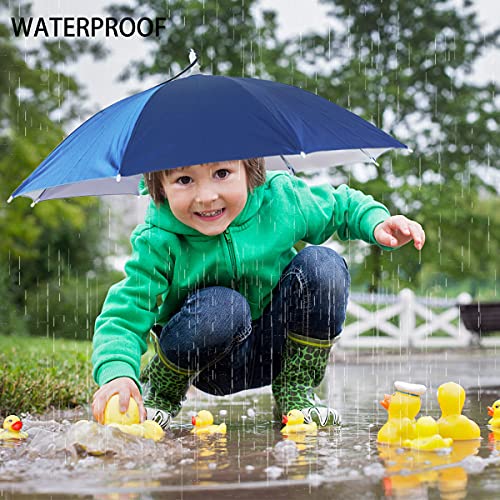 image for Bocampty Umbrella Hat, 25 inch Fishing Umbrella Hat Hands Free UV Prot
