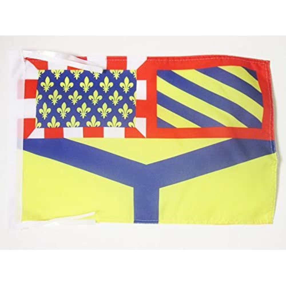 AZ FLAG - French Department of Côte d'Or Flag - 18'' x 12'' - 100% Polyester France Small Banner with Two Cords - Fade Resistant - Vivid Colors - 18x12 in - 45x30 Cm — image 1