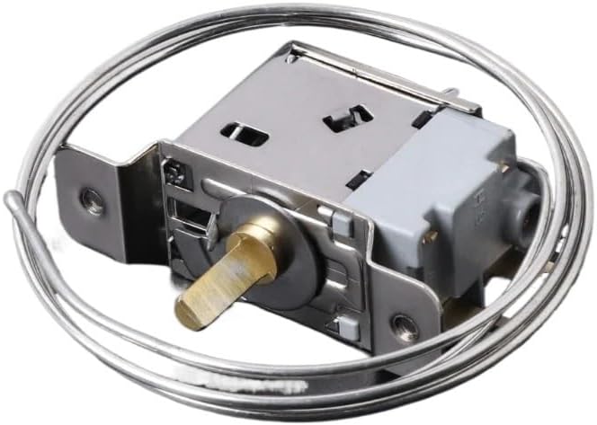 WPF22-L 2Pin Refrigerator Thermostat Household Metal Temperature Controller New