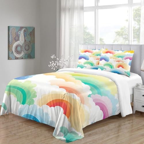 Housse de couette Tour Eiffel 3D au toucher microfibre soyeux pour des nuits douces