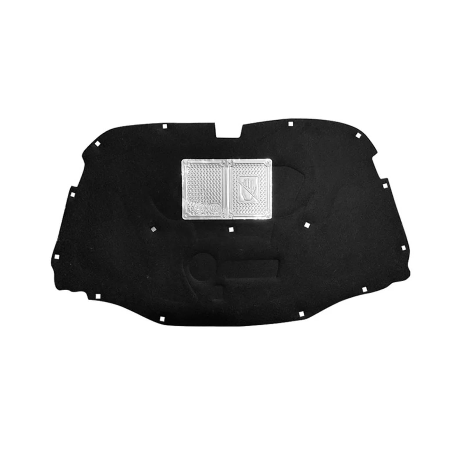 Car Hood Engine Insulation Pad for VW for Touareg 2003 -2018 Car Heat Sound Insulation Cotton Front Hood Engine Firewall Mat Pad Cover Noise Deadener(2003-2010)