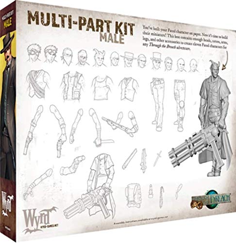 Figuras Modelo Wyrd Malifaux Multi-Pose Miniaturas miniatura 2