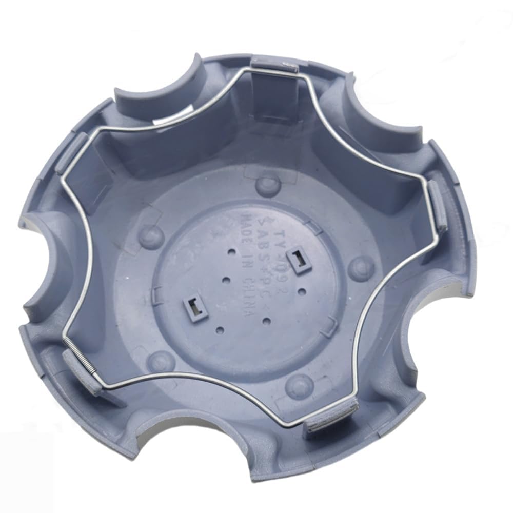 4 Pezzi Coprimozzi per Ruota per Toyota Land Cruiser, Auto Coprimozzo Centrale Antipolvere Impermeabile Tappi Mozzo Copriruota ABS Copricerchi