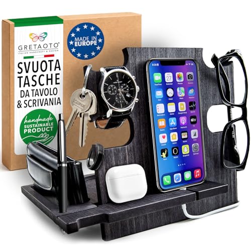Greta Oto Svuota Tasche da Ingresso Organizer Scrivania Idee Regalo
