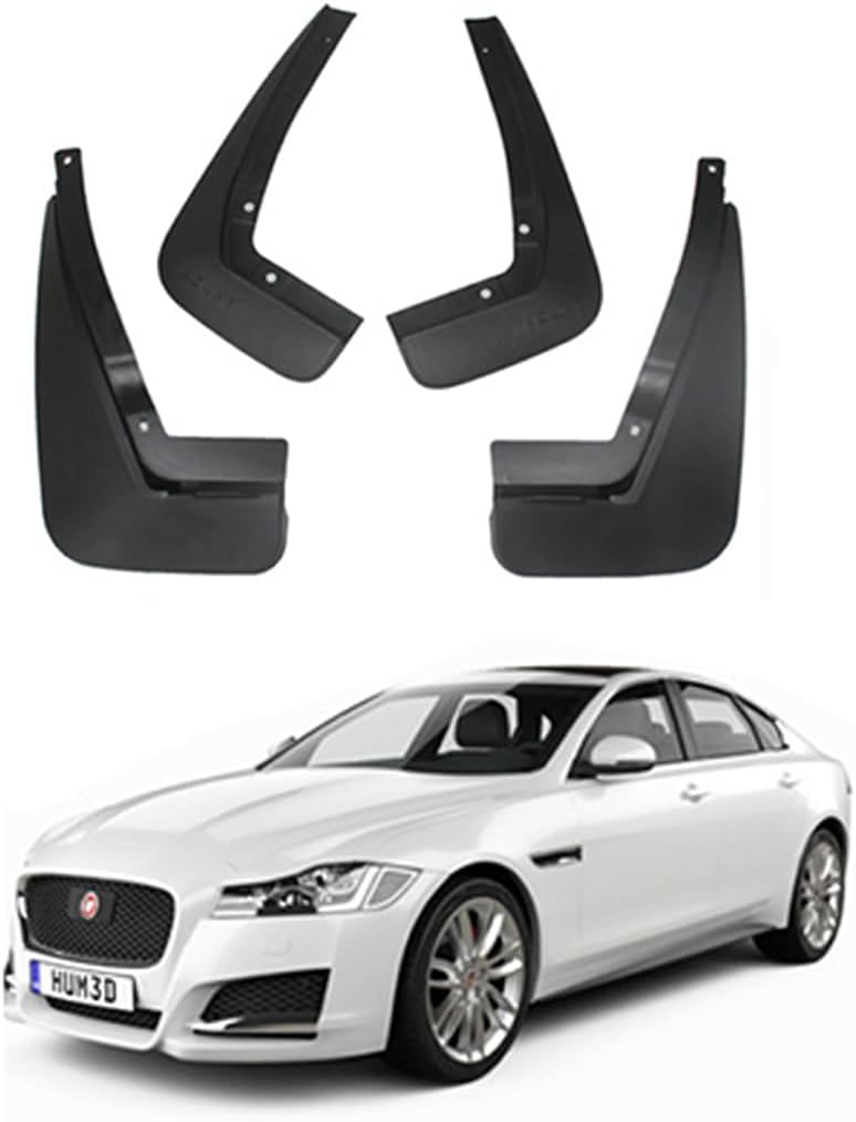 Car Mud Flaps Mudguard for Jaguar XF/XF Sport 2009-2023 Front and Rear Mudflaps Splash Guards Heavy Duty Flares 4-PC Auto Accessories,Send 1 Car Wash Towel,2016~2023/xf