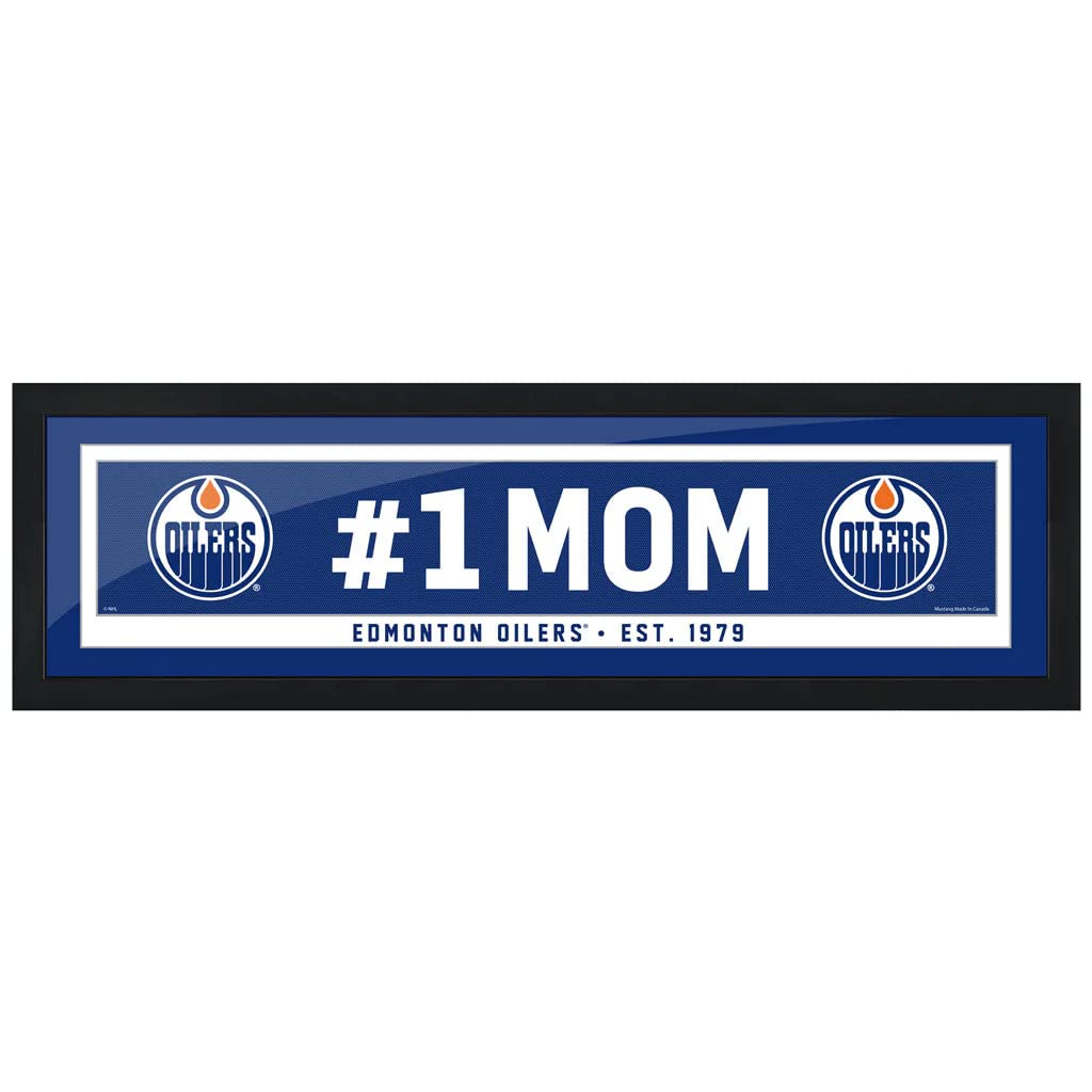 Edmonton Oilers #1 Mom 6x22 Frame