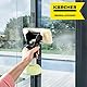 Kärcher 28 cm Abziehlippen für Akku-Fenstersauger, streifenfreie Reinigung ohne heruntertropfendes Wasser & WV Mikrofaser-Wischbezug Indoor (Bundle mit 2 Stück)