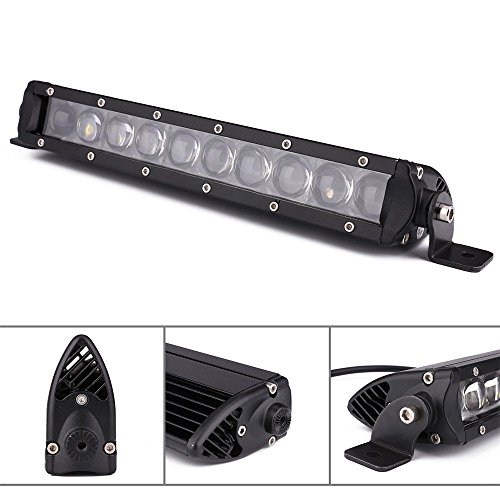 kingnew 11u00a0inch 50u00a0W LED Bar Luz Spot Delgado trabajo Offroad lámpara para ATVs/cabina/Barco/Auto/SUV/camiones