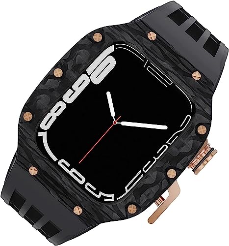 Boîtier de montre en fibre de carbone antichoc pour protéger votre Apple Watch