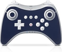 Skin compatible con Nintendo Wii U Pro Controller, color azul