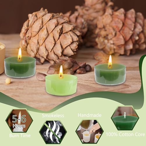 Xinaobaoluo Cedar Scented Tealight Candles thumb #2