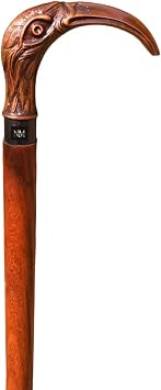 Eagle Head Brass Walking Stick Victorian Handle Unique Designer Gentleman Walking Cane Handmade Functional Fashionable Cane for Men/Women/Seniors