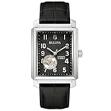 Men&apos;s Classic Sutton Automatic Black Leather Strap Watch &vert; 33mm &vert; 96A269