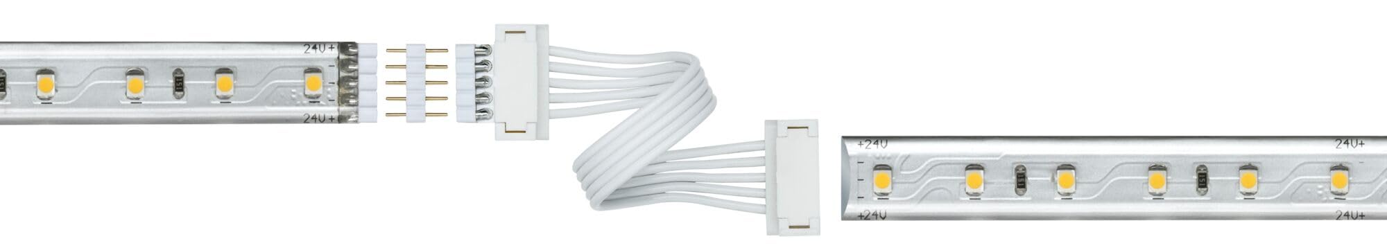 Paulmann 709.19 accesorios de iluminación Conector para iluminación - Accesorio de iluminación (Conector para iluminación, Blanco, De plástico, IP20, III, 144 W)