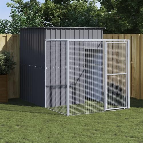【Gabbia】Questo pollaio con l'area di corsa è la scelta perfetta e confortevole per i vostri polli, galline e altri piccoli animali.