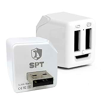 2台のiPhone同時、充電、自動バックアップilink buckup dual 2台
