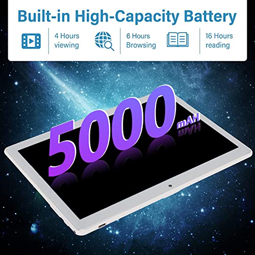 Image of Android Tablet with WiFi, HD Display GMS Tablets, ROM 800 * 1280, Camera 500w, RAM 4+32GB,5000 mAh Battery