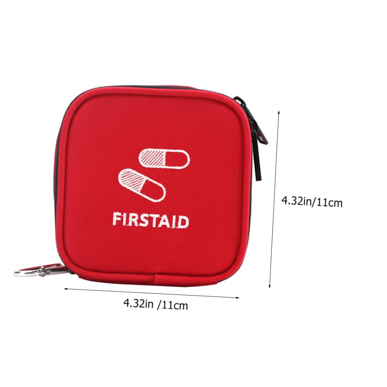 GOOHOCHY Travel First Aid Pouch Oxford Cloth Pouch Medicine Container for Outdoor Activities