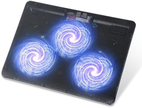 Amazon.com: Laptop Cooling Pad, Coolertek Portable Slim Quiet Laptop ...