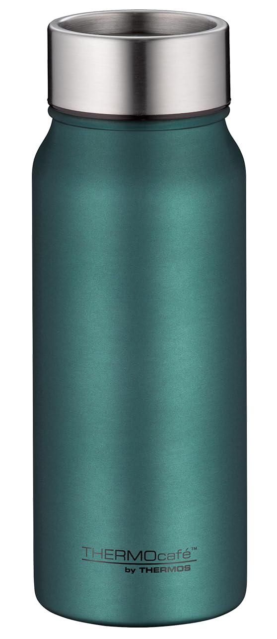 THERMOcafé by THERMOS TC Drinking Mug Moss Green Mat 0.50 L, Thermal Mug, Stainless Steel, Insulated Mug, Coffee Mug to Go Thermo, Leak-Proof, 9 Hours Hot & 18 Hours Cold, Dishwasher Safe, BPA-Free