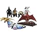 Produktbild MINGZE 8 Pcs Godzilla King of Monsters Spielzeug, König der Monster Action-Figuren Sammler Action-Figuren für Auto Dekoration Home Deco Sammlung Spielzeug Geschenk