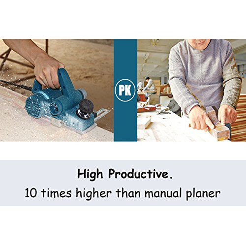 Electric Hand Planer, 110V Portable Electric Wood Planer Hand Held Woodworking Power Tool For Woodworking Chamfer Home Diy Furniture #TOP7
