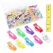 45 Pack Multipurpose Sewing Clips for Quilting and Crafts, Sewing Supplies for Binding. Assorted Colors and 1 Tape Measure