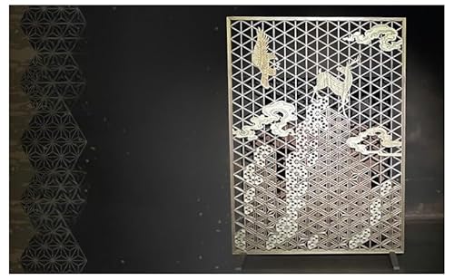 飾り組子-reiho-(霊峰) 組子細工 木工 工芸品 アート 和風 置物 壁掛け 壁飾り インテリア 滋賀県 米原市