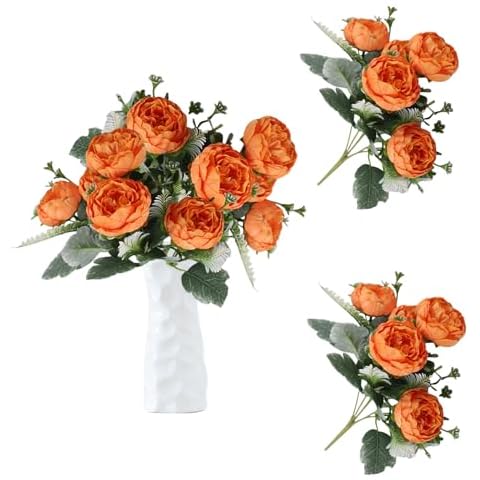 astylishome 12 Pcs Faux Vintage Flowers Cover