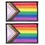 Progress Pride Rainbow Flag