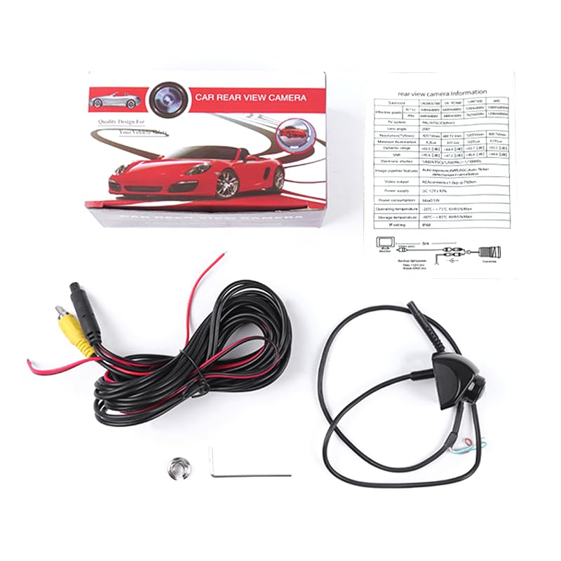 Image of Universal Reversing Camera 1080P Metal AHD, 170 Wide Angle Rearview | Universal 1080P AHD Backup Camera with Switchable Front View, 170 Wide Angle, Night Vision, IP69 Waterproof