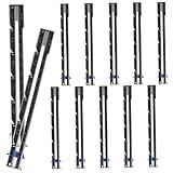 NUOBESTY 12個工尺子 縫製用定規 製 イディングゲージ み物用 縫い代 定 裁縫