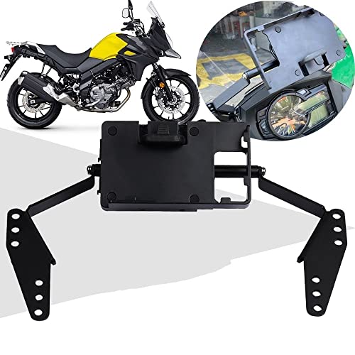 Support plaque navigation Suzuki Vstrom 650XT pour road trip et voyage - 3