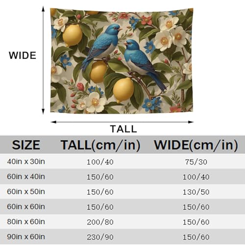 Tapiz de pared de tela premium 200x150cm con estampado natural 3D para un hogar elegante 4